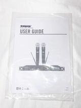 現状品　SHURE wireless system シュアー　ワイヤレスシステム_画像6