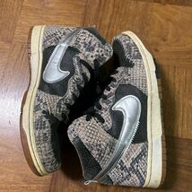 NIKE DUNK HIGH ナイキ ダンクハイ　ヘビ柄　26.5_画像3