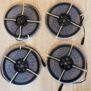 LED モールディング 6本(カラー、単色)とアダプター、コネクター ※未使用
