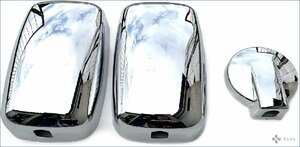  Isuzu NEW Elf Mazda Titan plating mirror cover 3 point set custom car un- possible 2t wide car 