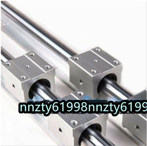 DIY business industry supplies 2 ps SBR16 L1000mm linear guide set shaft rail support +4ps.@SBR 16UU bearing 