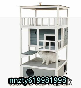  cat. holiday house cat bed . approximately 132*70*68cm cat house real tree multifunction four season also circulation make family cat tower 