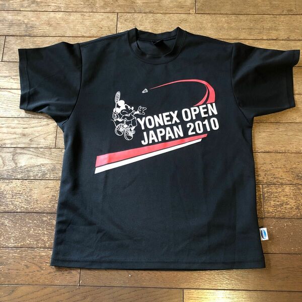 YONEX OPEN JAPAN 2010 ミッキー ディズニー　バドミントン　黒