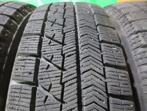 BRIDGESTONE VRX 155/65R14 4本 No.3828上 スタッドレス 冬タイヤ 70％残溝_画像5