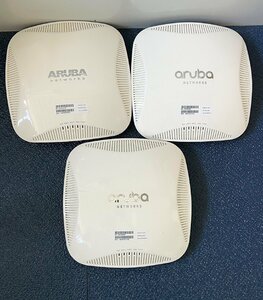 ジャンク現状品★通電のみ3台セット★ aruba アルバ Networks APIN0225 アクセスポイント★本体のみ★ZA9275