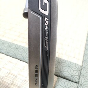 【送料無料】PING ANSER SIGMA Ｇ パター PING ピン SIGMA G ANSER シグマgアンサー Black Ni ブラックニッケル  ヘッドカバー付きの画像3