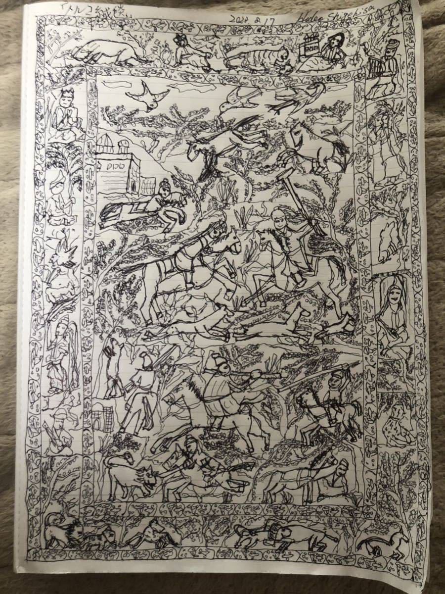 年最新ヤフオク!  ボールペン絵画の中古品・新品・未使用品一覧