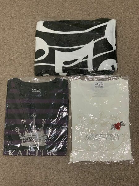 KAT-TUN ツアーTシャツ2枚とバスタオル ３点セット