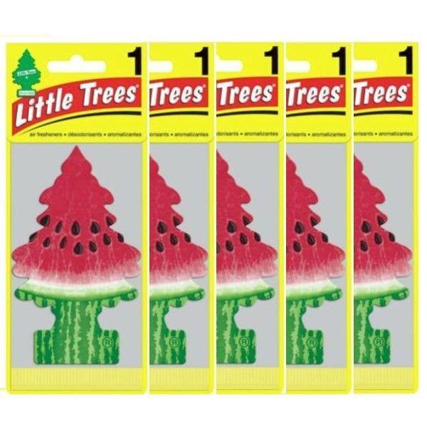 LittleTree リトルツリーエアフレッシュナーウォーターメロン 5枚セット USDM 芳香剤