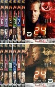 【中古】[D-27] DVD 24 TWENTY FOUR トゥエンティフォー シーズン2 [レンタル落ち] (全12巻) ※ケース、ジャケットなし ※送料無料