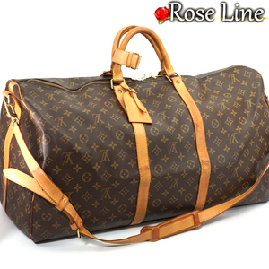 【美品】Louis Vuitton モノグラム キーポル60 ボストンバッグ 鞄 ショルダーバッグ 手提げ MONOGRAM BAG メンズ レディース M41412