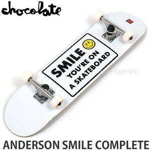 1円～ CHOCOLATE ANDERSON SMILE COMPLETE 7.875 X 31.25 チョコレート コンプリート スケートボード スケボー SKATEBOARD [同梱不可]