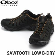 1円～ OBOZ SAWTOOTH LOW B-DRY 29.0cm オボズ ソウトゥース ロウ ビードライ 靴 シューズ トレイル アウトドア メンズ [同梱不可]_画像1