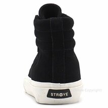 1円～ STRAYE VENICE Black Suede US8.5(26.5cm) ストレイ ベニス スニーカー シューズ 靴 スケシュー スケボー ハイカット [同梱不可]_画像5