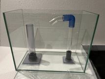 新品未使用　30cm ガラスオーバーフロー水槽　リフジウム水槽　発送可能_画像2