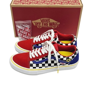 WC431 VANS OLD SKOOL PRO オールドスクール プロ BRIGHTON ZEUNER ブライトン・ゾイナー 27cm レッド ブルー VN000ZD4W89 ヴァンズ ●80