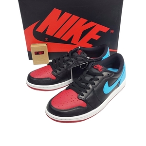 WC451 未使用 NIKE ナイキ WMNS AIR JORDAN 1 RETRO LOW OG ウィメンズ エアジョーダン1 レトロ CZ0775-046 26.5cm US9.5 NC TO CHI /80