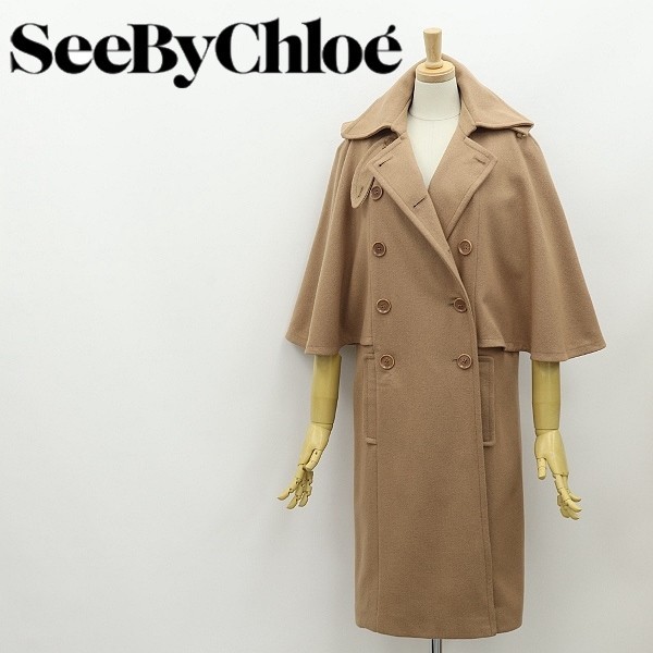 Yahoo!オークション -「see by chloe シーバイクロエ コート 