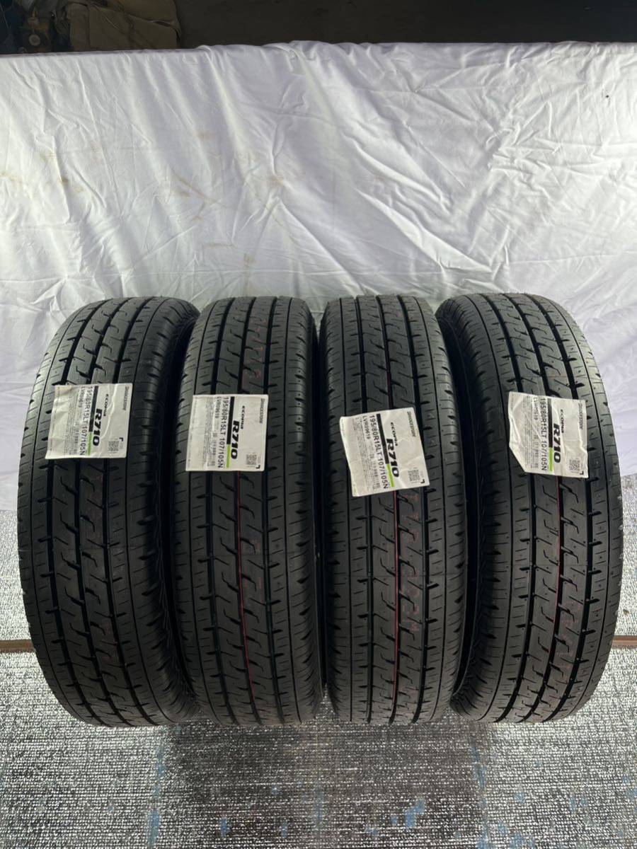 ブリヂストン ECOPIA R710 195/80R15 107/105N オークション比較