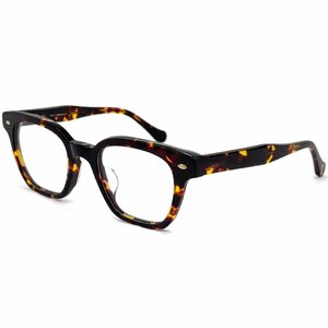 新品 メガネ 1518-62 眼鏡 肉厚 ウェリントン メンズ 男性用