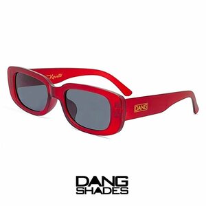 新品 ダンシェイディーズ サングラス vidg00460 DANG SHADES KORVETTE Cherry Red x Dark smoke lens コルベット dangshades ユニセックス