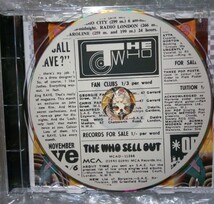 【CD/US盤/ブックレット(24P)付/ボーナストラック10曲】 THE WHO SELL OUT ザ・フー / セル・アウト MCAD-11268_画像4
