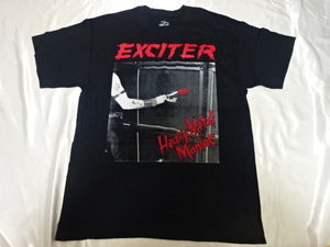 送料185円・U60■ EXCITER エキサイター　Tシャツ　Lサイズ