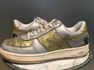 APE BAPESTA 10 годовщина A Bathing Ape Bape старт US 9 27cm