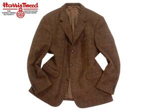 ハリスツイード Harris tweed GREENFIELD 大きいサイズ 56 ピュアウール ジャケット 3XL相当