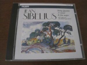 CD シベリウス　Sibelius Jean Sibelius The Sibelius Academy Quartet String Quartets, A Minor B Flat Major