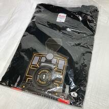 ★即決 送料無料 国鉄7100形蒸気機関車 義経号 Tシャツ XL JR西日本 公式グッズ 電車 汽車 SL 鉄道博物館 新品 未使用_画像2