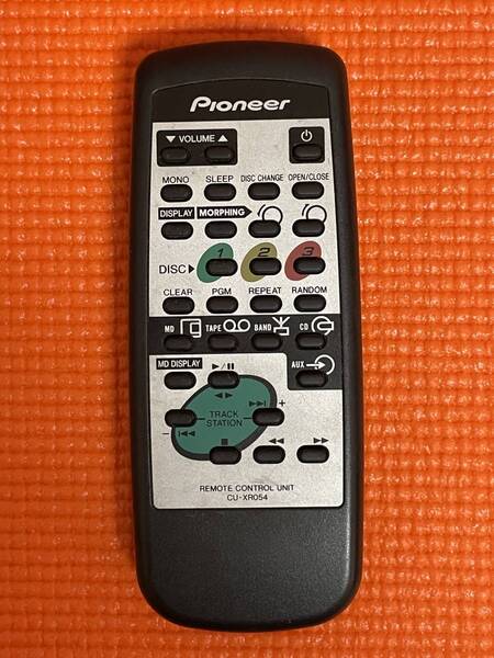 ★【中古良品】Pioneer:オーディオ用リモコン(CU-XR054)★