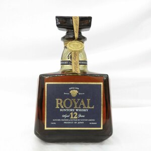 1円～【未開栓】SUNTORY サントリー ROYAL ローヤル プレミアム 12年 ウイスキー 720ml 43% ※パウチ無し 11380115 1003