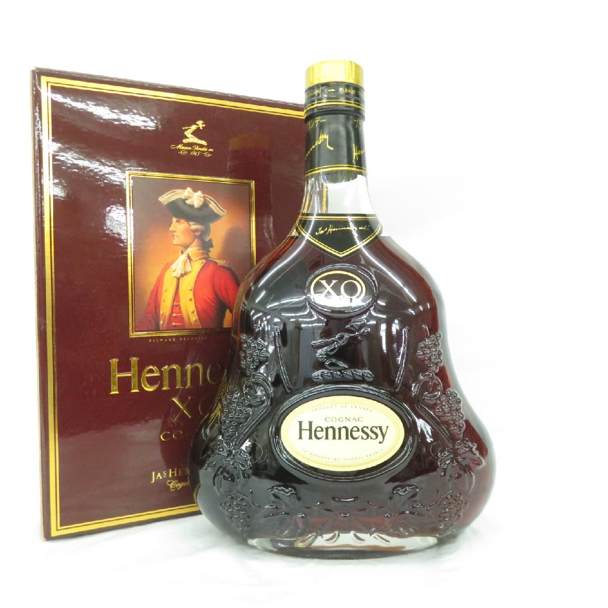 楽天スーパーセール】 未開封 箱付き Hennessy 700ml クリアボトル 金