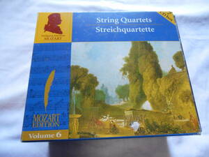 老蘇　 CD　＜6＞ モーツァルト　「 MOZART EDITION　◇　Ｖolume 6　◇　String Quartets / Streichquartette 」：７CD
