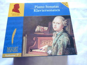 老蘇　 CD　＜7＞ モーツァルト　「 MOZART EDITION　◇　Ｖolume 7　◇　Piano Sonatas / Klaviersonaten 」：５CD