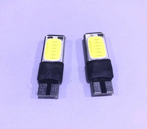 24V専用　超明るい T10 LED 両面COB（極厚COB） ポジション 2個セット　トラック デコトラ ダンプ バス 大型車用　ホワイト