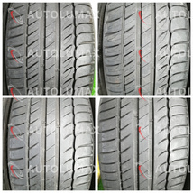 7×16 5穴 アウディ 付属のナット有 225/55R16 Michelin PrimacyHP 中古 サマータイヤ 4本 ホイール付きセット U2988.N_画像8