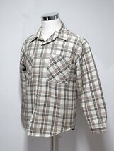Columbia コロンビア チェック 中綿キルティング ネルシャツ ジャケット XS_画像1