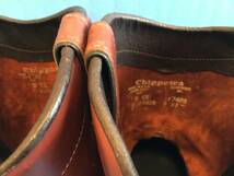 チペワ　CHIPPEWA　ペコスブーツ　赤茶　使用一回の美品　size9EE 97年式　デッドストック　送料負担します_画像5