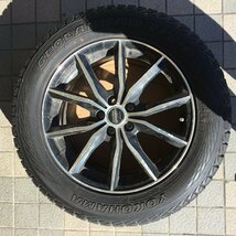 『大田原店』中古ホイールタイヤ 4本★ユーロスピード スパイダーX 17インチ7.0J 1005H+48BP☆YOKOHAMA ジオランダー i/T-S G073 225/60R17_画像2