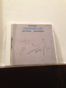 SJ金 国内盤☆キース ジャレット keith jarrett/standards live スタンダーズ ピアノ トリオ