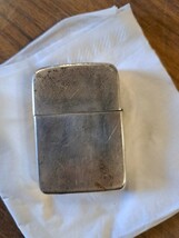 ZIPPO ジッポ ジッポライター スターリングシルバー シルバー STERLING スターリング USA 重さ(ボトムのみ)35g 火花OK_画像6