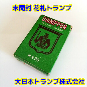 当時物 希少 未開封 花札デザインPLAYING CARDS 大日本トランプ