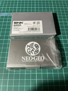 新品　レア　非売品　SNK NEOGEO Biz アルミ　カードケース　名刺入れ　ネオジオ　パスケース