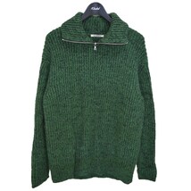 オーラリー AURALEE　 WOOL BABY ALPACA MIX RIB KINT ZIP TURTLE ニット 22AW 商品番号：8066000230528_画像1