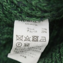 オーラリー AURALEE　 WOOL BABY ALPACA MIX RIB KINT ZIP TURTLE ニット 22AW 商品番号：8066000230528_画像5