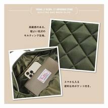 YOUNG & OLSEN The DRYGOODS STORE QUILTING BAG BOOK OLIVE　ヤングアンドオルセンザドライグッズストア　キルティングバッグ 　吉田沙世_画像5