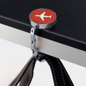 エアアジア Air ASIA バッグハンガー 公式グッズ ハンドバッグフック 飛行機