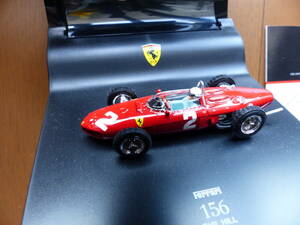 1/43 Ferrari 156 F1 1961　Phil Hill #2 ◆ 1961 FIA F1 World Champion ◆ フェラーリ　暗所保管